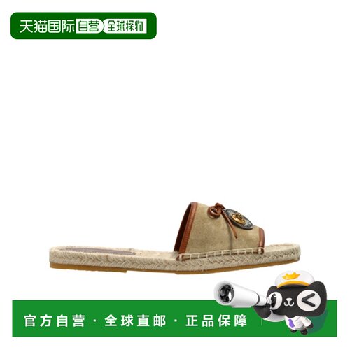 VERSACE 女士凉鞋 10252911A179882NP3X编织鞋 花【付后1h可退】