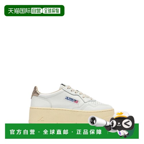 AUTRY 女士运动鞋 PTLWLL27WHT AW2026 白色 PLATFORM LOW WOM