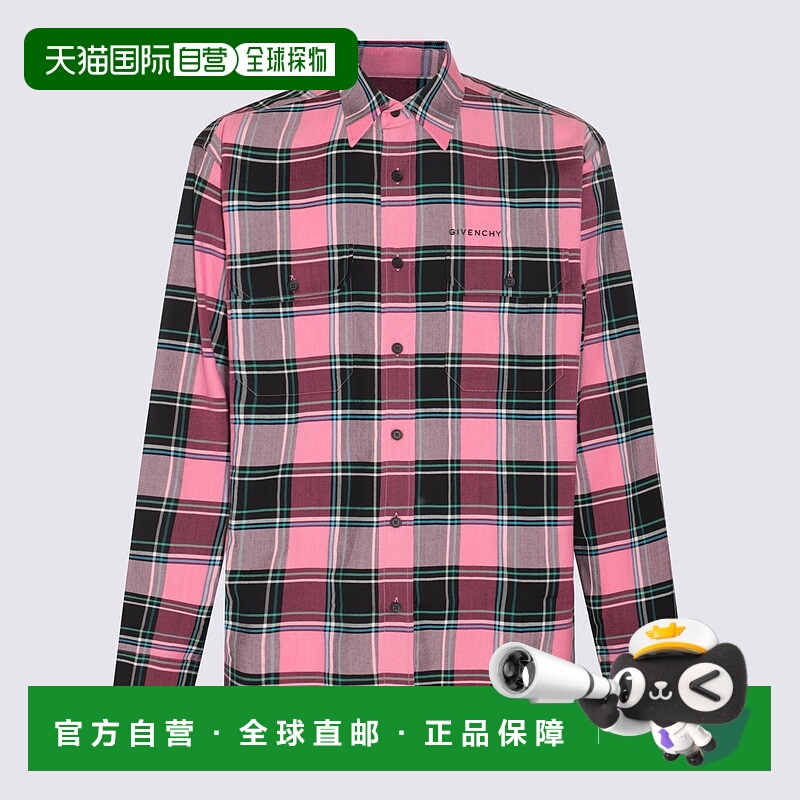 1h可退 GIVENCHY 男士衬衫 BM60Y414YY960 AW2023 花色 All-over