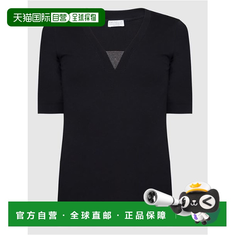 1h可退 BRUNELLO CUCINELLI 女士T恤 M0TC8EL692C101 SS2025