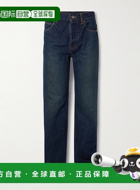 1h可退 潮奢 Saint Laurent 圣罗兰 女士 Nico 低腰牛仔褲 782393