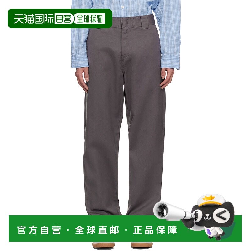 1h可退 潮奢 CARHARTT WIP 男士 灰褐色 Master 长裤 I034233