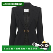 潮奢 SERRE Marine 1h可退 Serre 女士 海军风黑色夹克 WJA068ACW