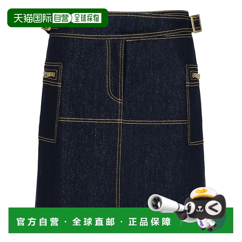 1h可退 ETRO 女士半身裙 WRNC0011AD177S9000-1 AW2024 黑色