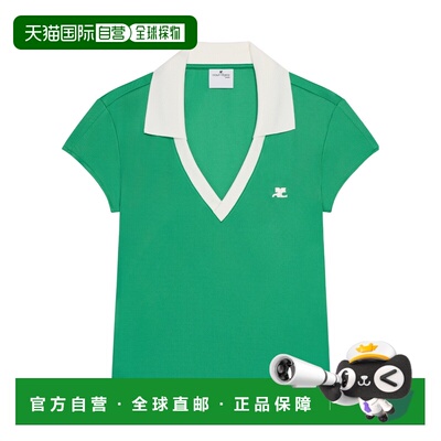 COURREGES 女士POLO衫 AW2026短袖上衣826JTO579JS0195B273女装