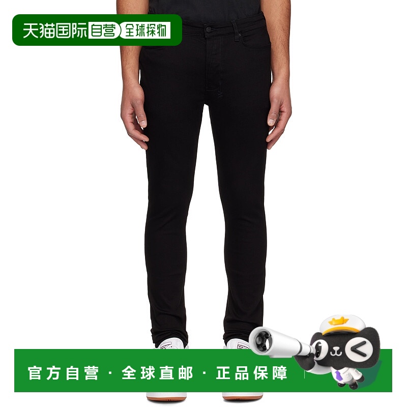 1h可退 潮奢 Ksubi 男士 黑色 Van Winkle Rebel 牛仔裤 10000559