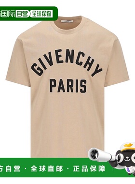GIVENCHY 男士T恤 BM71NK3YRS255 SS2026 卡其色
