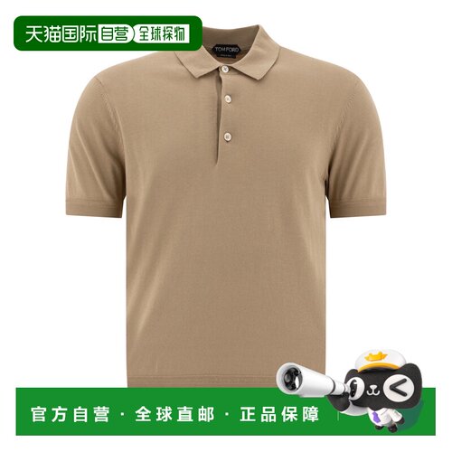 Tom Ford 汤姆 福特 男士 羊绒真丝Polo衫 KPS004YMC024S25JB281