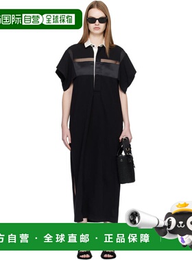 1h可退 潮奢 Sacai 女士 黑色连衣裙 2608351 black黑色 舒适时尚