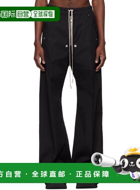 1h可退 潮奢 rick owens 瑞克 欧文斯 男士 黑色 Temple Wide Bel