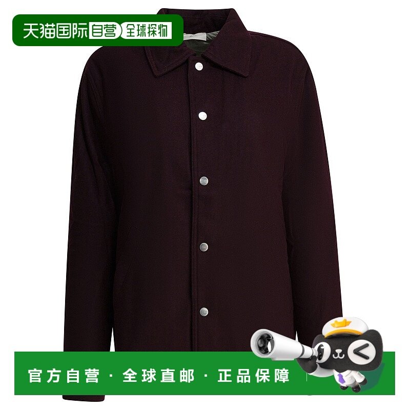 AUTRY 女士外套 JAPXO5IH AW2025 黑色 Autry Wool Blend Overshi