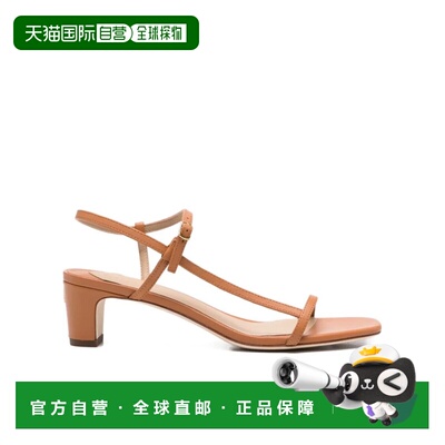 1h可退 RALPH LAUREN 女士凉鞋 802P00097008 SS2026 棕色高跟鞋