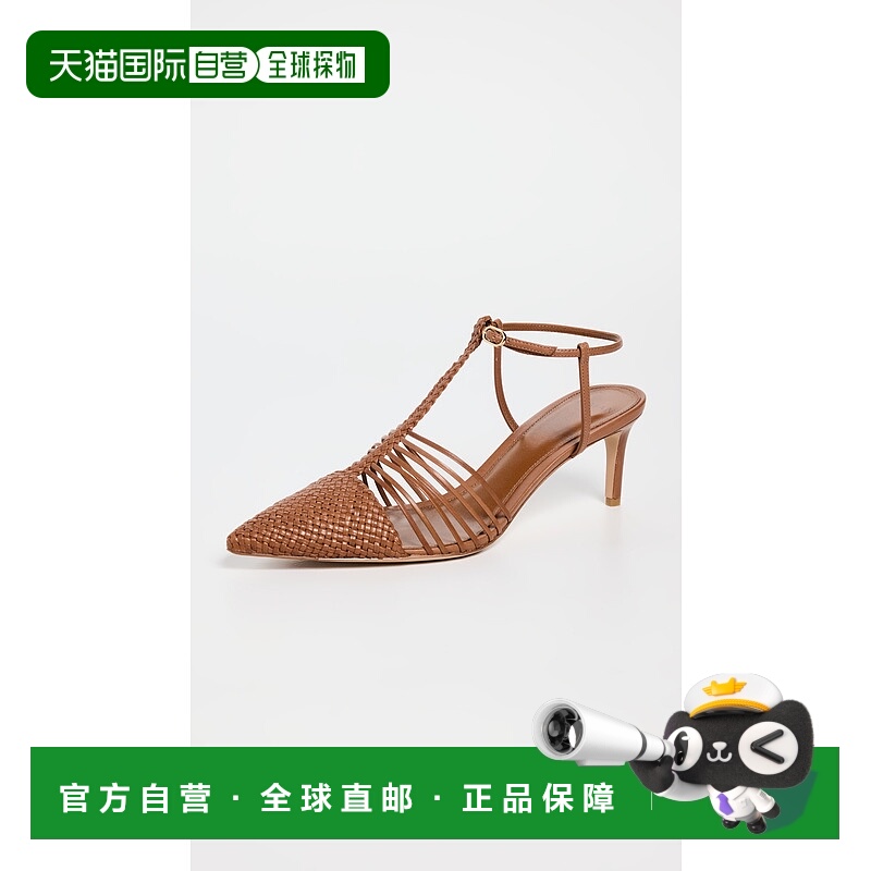 1h可退 潮奢 Alexandre Birman 女士 Nessa 60mm 编织高跟鞋单鞋