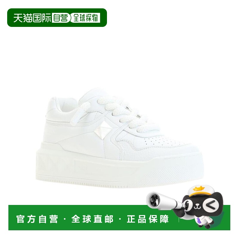 1h可退 VALENTINO 男士运动鞋 Y0S0G37XTM0BO CO 白色 系带休闲鞋
