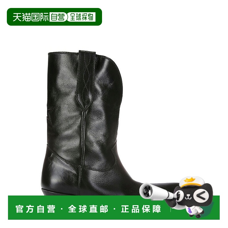 1h可退 潮奢 GOLDEN GOOSE 女士 圆头靴子 GWF00537F004470牛皮