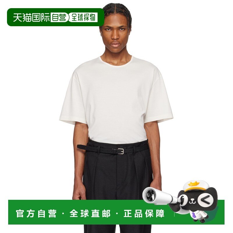 1h可退 潮奢 Lemaire 男士 灰白色 Relaxed T 恤 TO1335LJ1018