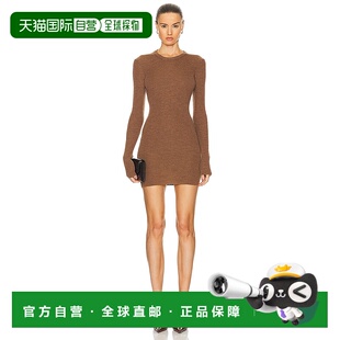 潮奢 迷你连衣裙 WARDROBE.NYC 罗纹长袖 W5015PC 女士 1h可退