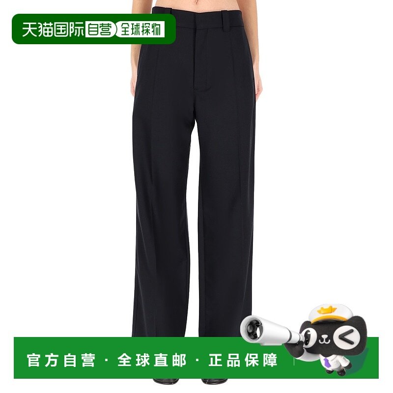 LEMAIRE 女士休闲裤 PA1255LF1048MU066 AW2025 黑色