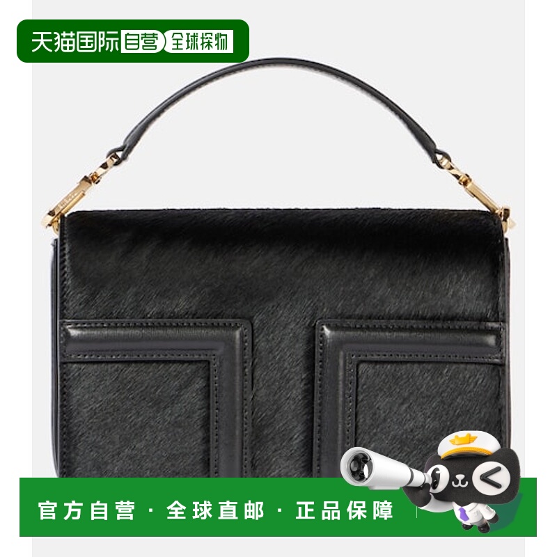 1h可退 潮奢 TOTÊME 女士 T-Flap 迷你小牛毛手提包