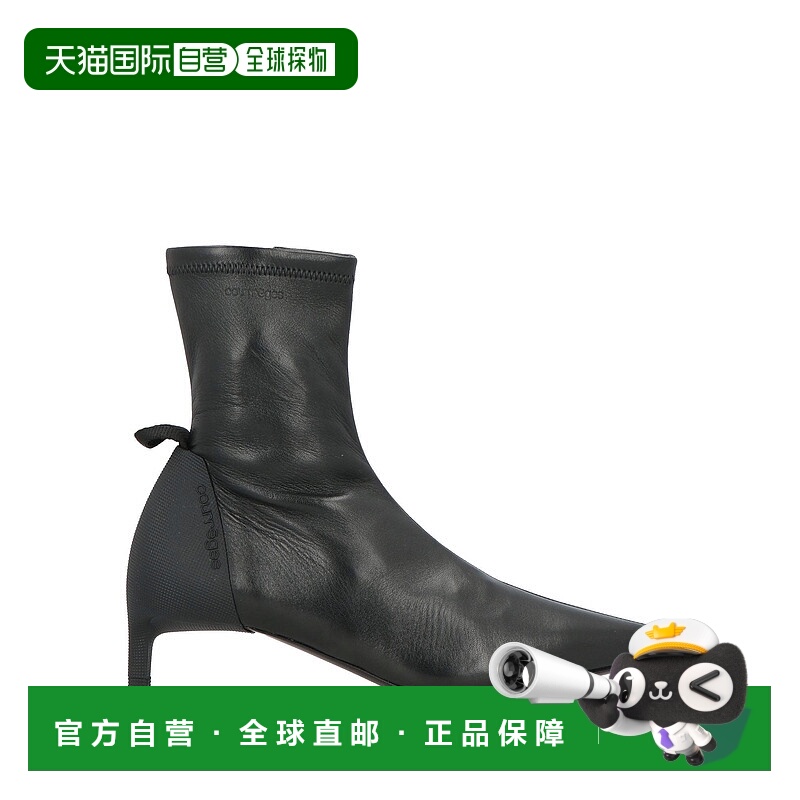 1h可退 潮奢 Courreges 女士 脚踝靴 black黑色 舒适时尚