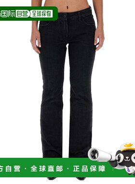 1h可退 潮奢 off-white 女士 阔腿牛仔裤 OWYA061F23DEN002直筒裤