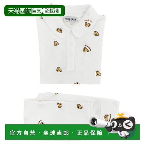 BURBERRY 男童衬衫 8109503WHITEIPPATTERN AW2025