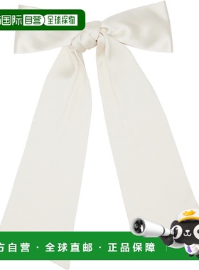 1h可退 潮奢 Sophie Buhai 女士 灰白色 Oversized Bow 发夹 R21H