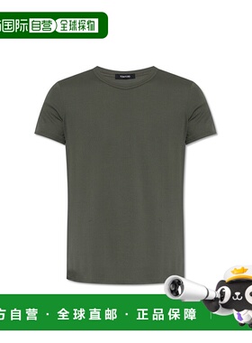 1h可退 TOM FORD 男士T恤 T4M0810400302 CO 黑色 圆领短袖T恤