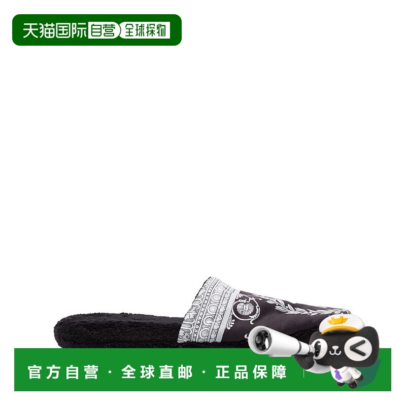 1h可退 VERSACE 男士凉鞋 ZSLB00002ZCOSP0525B780 CO 黑色拖鞋