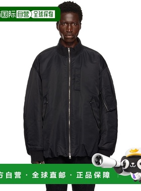 1h可退 潮奢 Wooyoungmi 吴阳米 男士 黑色 Over Fit MA-1 飞行员