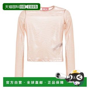 女士衬衫 半透明上衣长袖 A136570NMAE34VA 花色 SS2024 DIESEL