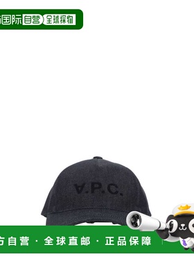 A.P.C. 男士帽子 COCSXM24090IAI CO 黑色 'VPC' cap