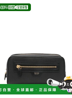 1h可退 TOM FORD 男士钱包 LCL213GY0356NAA SS2026 黑色 Tom For