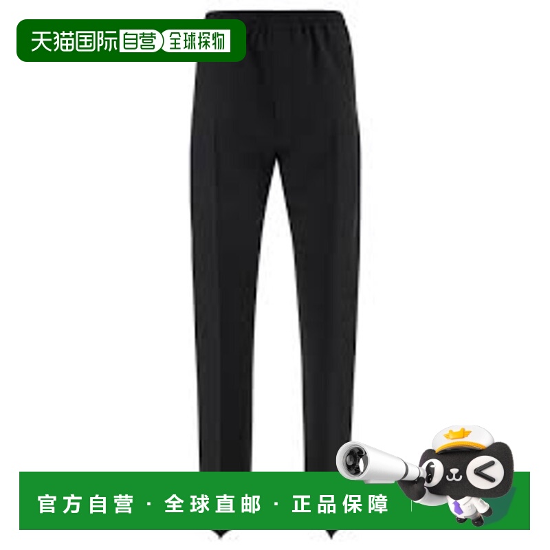 1h可退 GIVENCHY 男士休闲裤 BM51DG100H001 AW2024 黑色 Wool-bl