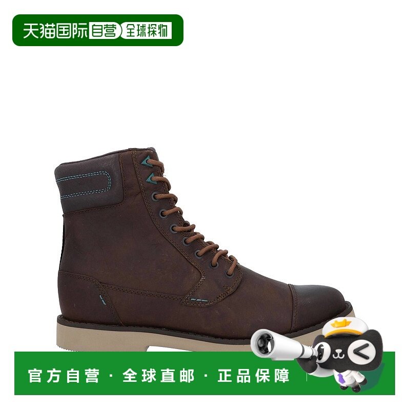 1h可退 潮奢 Teva 男士 脚踝靴 brown棕色 舒适时尚男鞋厚底鞋
