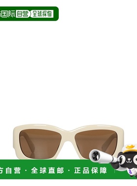 JACQUEMUS 女士太阳镜 JAC60C2SUN130 AW2024 白色 Thick frame i