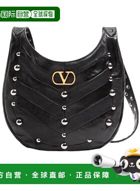 VALENTINO 女士单肩包 WB0S63PXJ0NO AW2025 黑色 vlgo单肩包