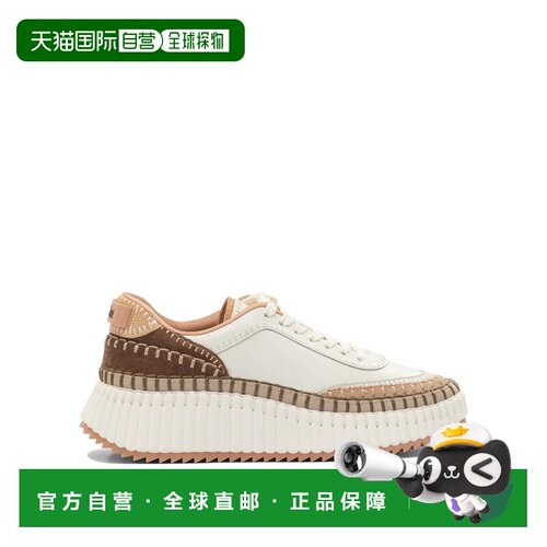 CHLOÉ 女士运动鞋 CHC24S00RBD6J8BEIGE SS2026 浅棕色