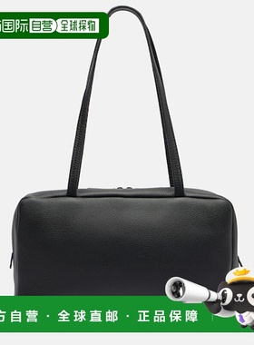 1h可退 潮奢 The Row 女士 Astra 皮革肩包 black黑色 舒适时尚