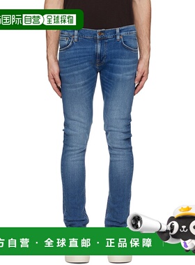 1h可退 潮奢 Nudie Jeans 男士 蓝色 Tight Terry 牛仔裤 114119