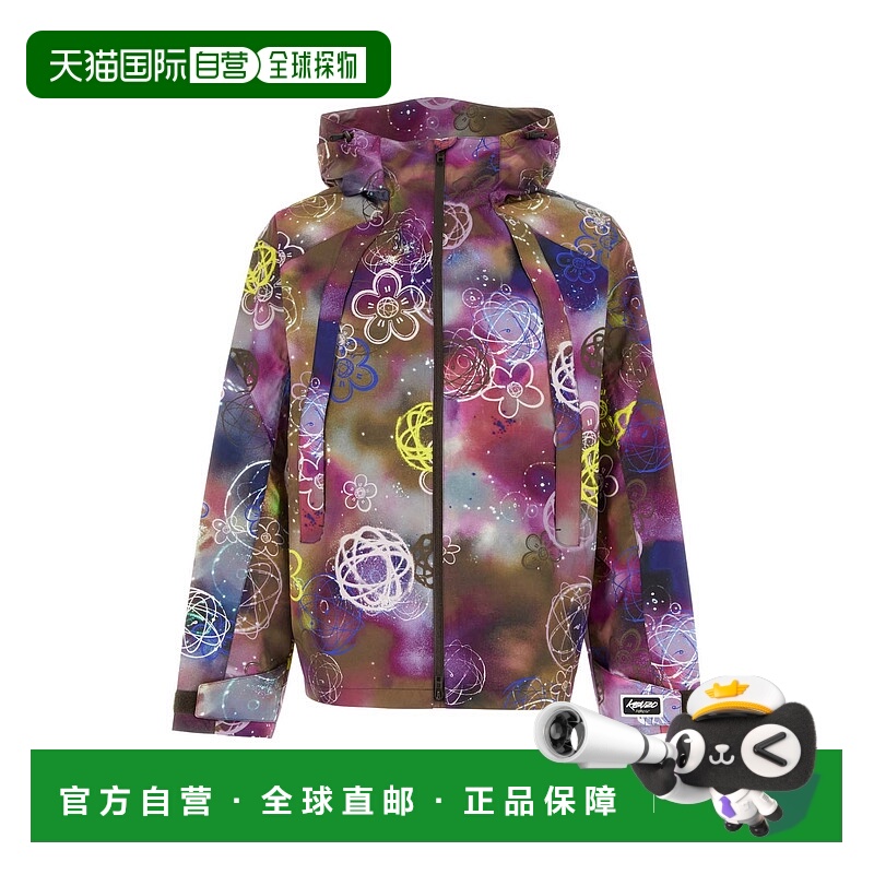 1h可退 KENZO 男士外套 FF65BL1779ND50 AW2025 花色 Printed nyl