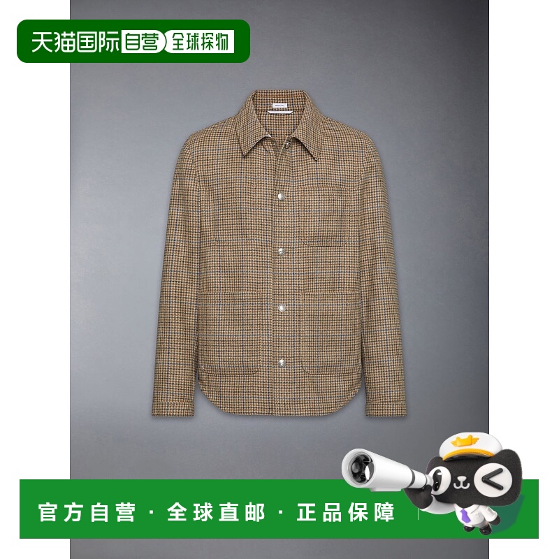1h可退 THOM BROWNE 男士外套 MJO220UF0961BROWN210 AW2025