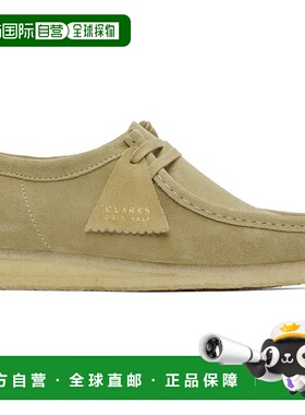 潮奢 Clarks Originals 男士 驼色 Wallabee 德比鞋 26155515