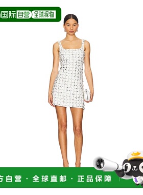 1h可退 潮奢 Simkhai 女士 Ziva 精饰迷你连衣裙 3251260C包臀裙