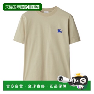 80913951 T恤 AW2024 花色 BURBERRY 徽标刺绣T恤短袖 男士