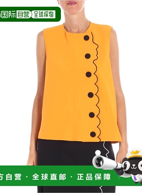 VIVETTA 女士衬衫 84VV219185 AW2018 橙色 Orange Quast top wit
