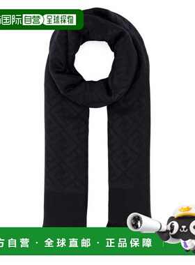 1h可退 FENDI 女士围巾 FXT069AJW7F0QA1 CO 黑色