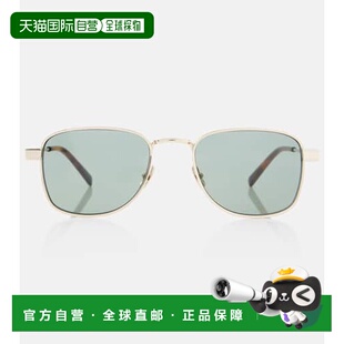 Laurent Saint 圣罗兰 女士 飞行员太阳眼镜 1h可退 SL741 潮奢
