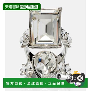 1h可退 潮奢 mcqueen 亚历山大 麦昆 女士 水晶装饰戒指