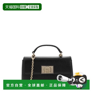 WE00423ARE000O6000 女士斜挎包 黑色 mini 1h可退 1927 FURLA